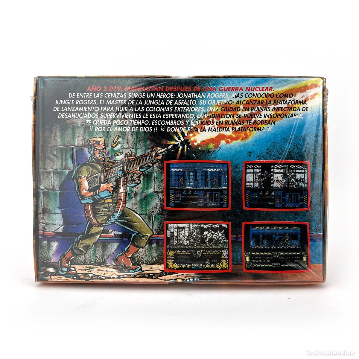 Videojuegos y consolas: AFTER THE WAR PRECINTADO DINAMIC SOFTWARE SCHWARZENEGGER COMMANDO NAVY MOVES DISKETTE MSX MSX2 DISCO - Foto 2