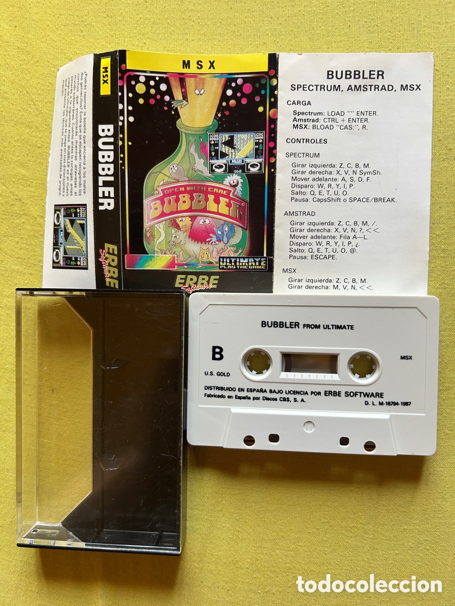 Videojuegos y consolas: Pack Msx Survivor/ Bubbler - Foto 5