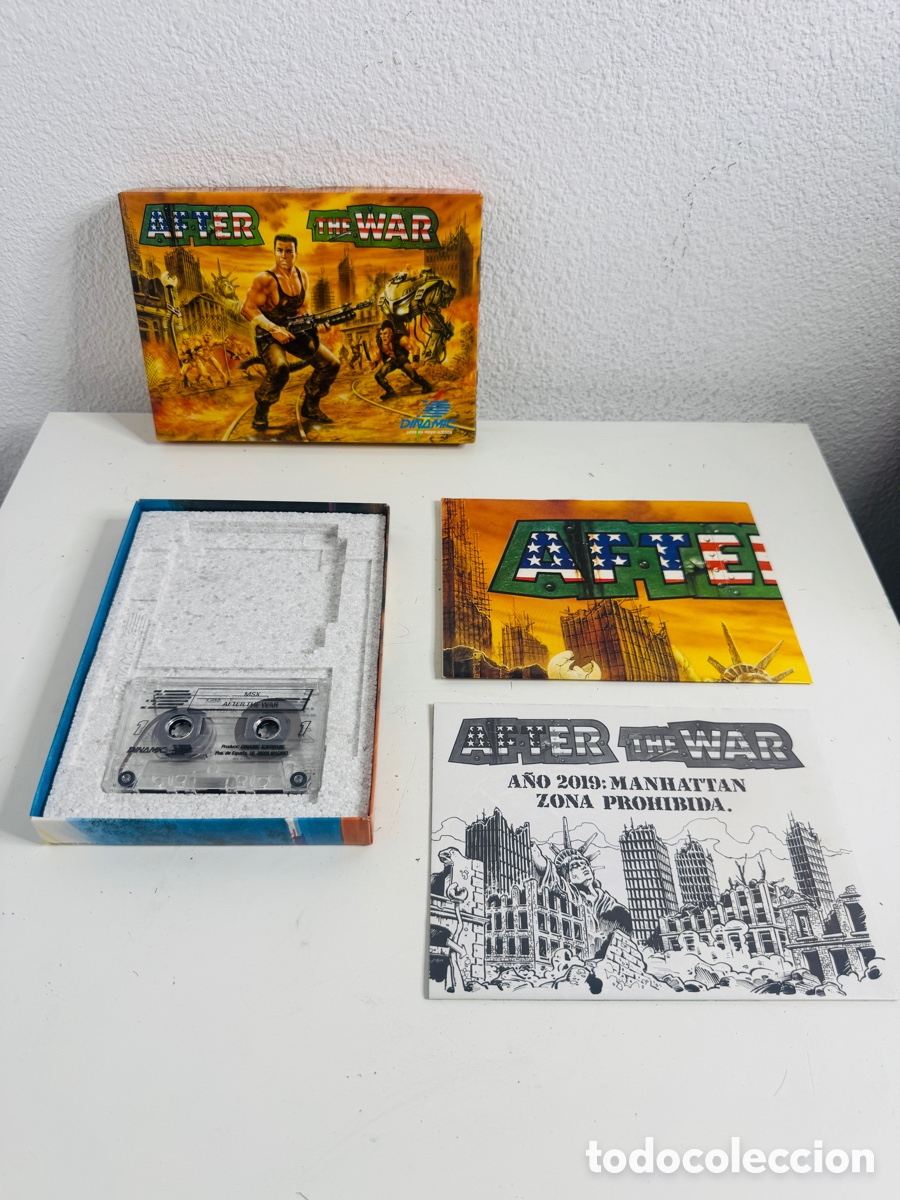 Videojuegos y consolas: After The War [Dinamic Software] 1989 [MSX MSX2] Luis Royo - Foto 5