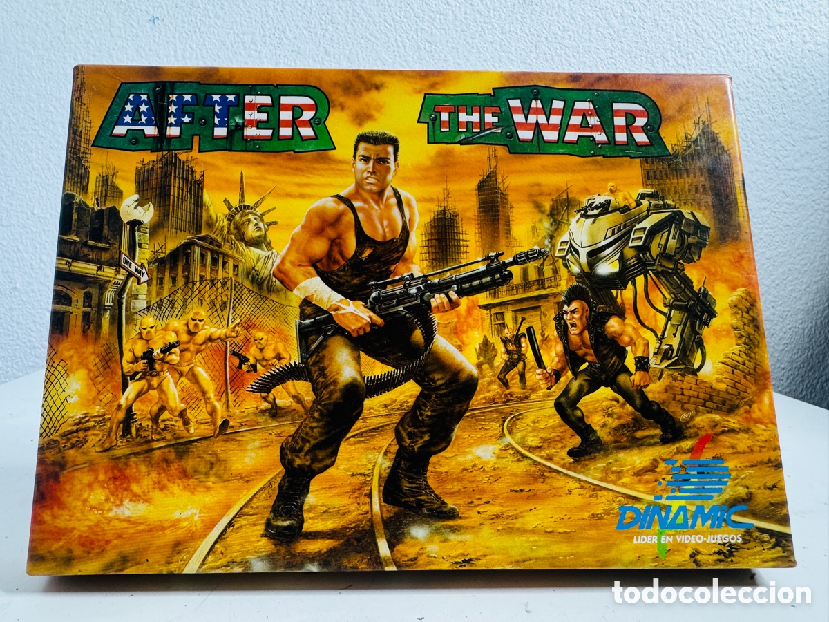 Videojuegos y consolas: After The War [Dinamic Software] 1989 [MSX MSX2] Luis Royo - Foto 1