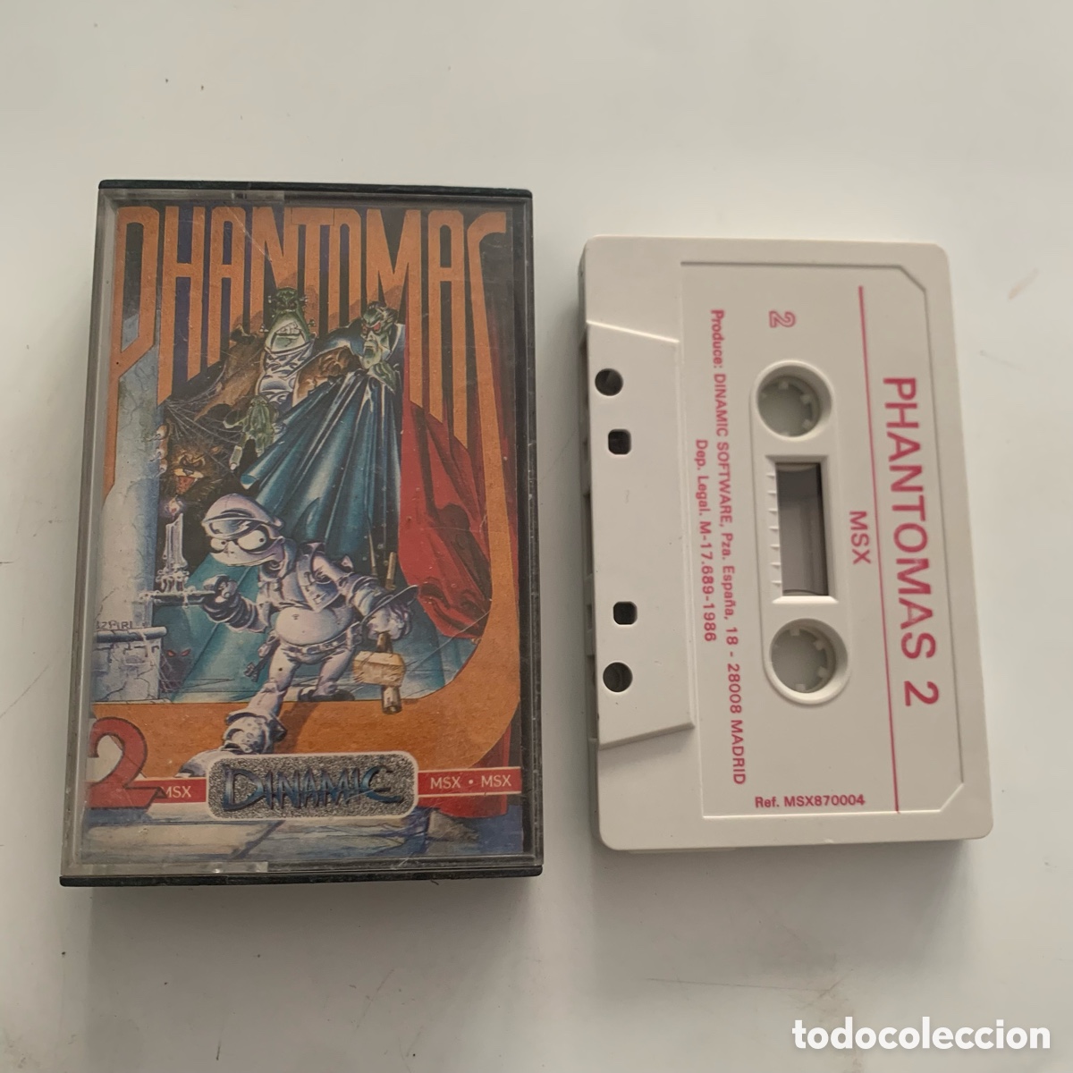 Videojuegos y consolas: Juego de ordenador msx phantomas 2 - Foto 1