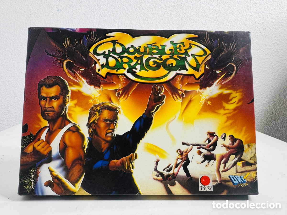 Videojuegos y consolas: Double Dragon Cassette MSX Caja De luxe - Foto 2