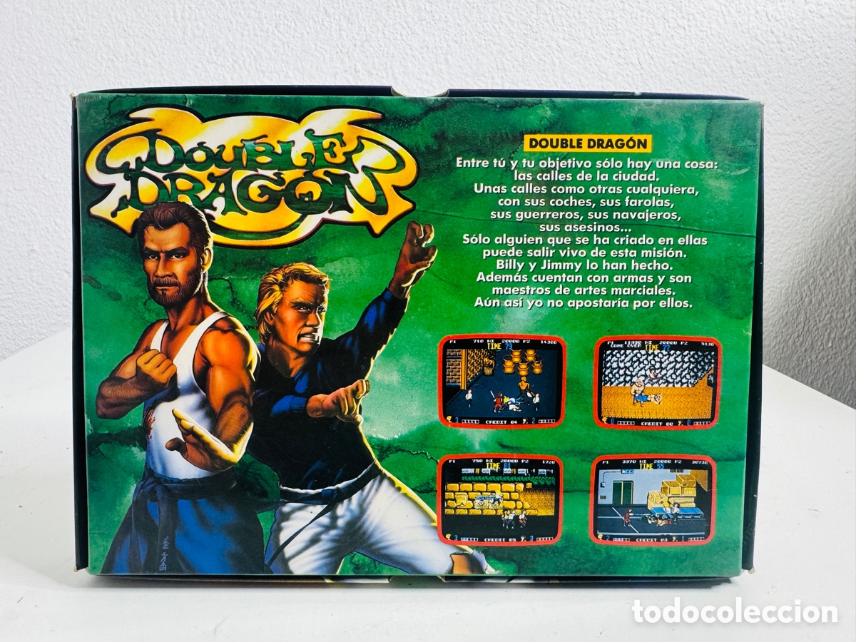 Videojuegos y consolas: Double Dragon Cassette MSX Caja De luxe - Foto 3