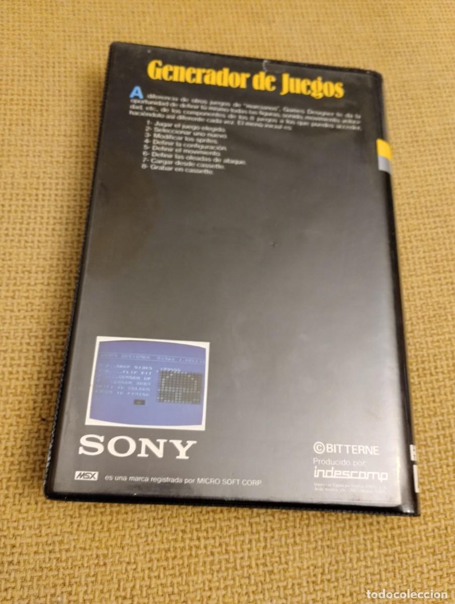 Videojuegos y consolas: Generador Juegos MSK 32K - Foto 3