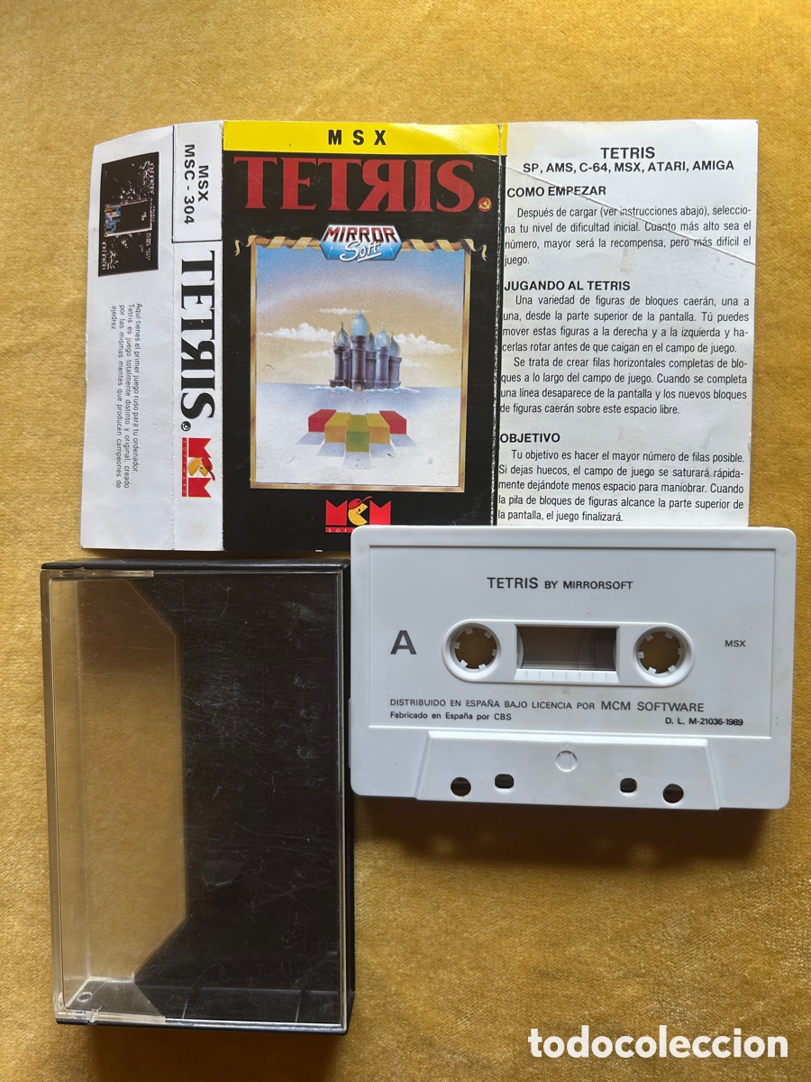 Videojuegos y consolas: Pack Msx Tetris/ F. Martin - Foto 4