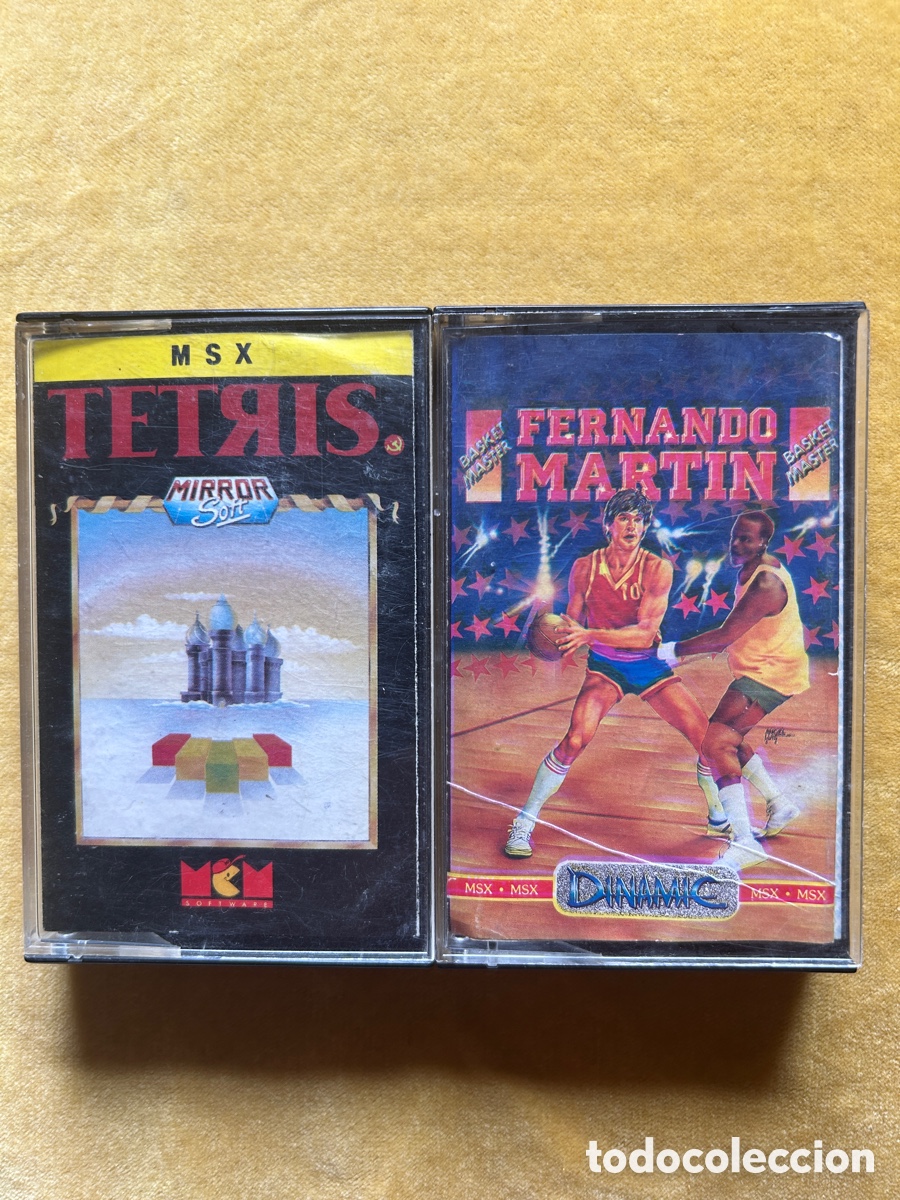 Videojuegos y consolas: Pack Msx Tetris/ F. Martin - Foto 1