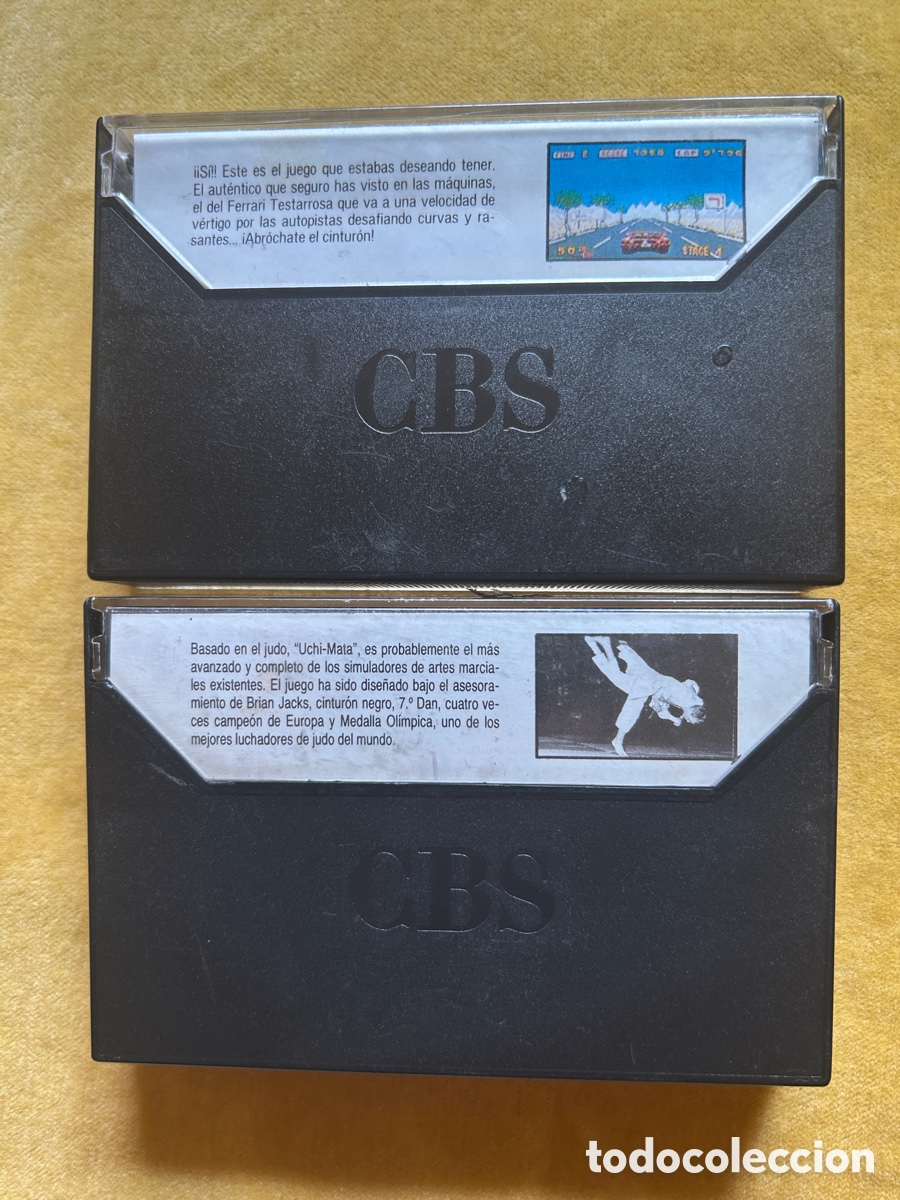 Videojuegos y consolas: Pack Msx Out Run/Uchi Mata - Foto 2