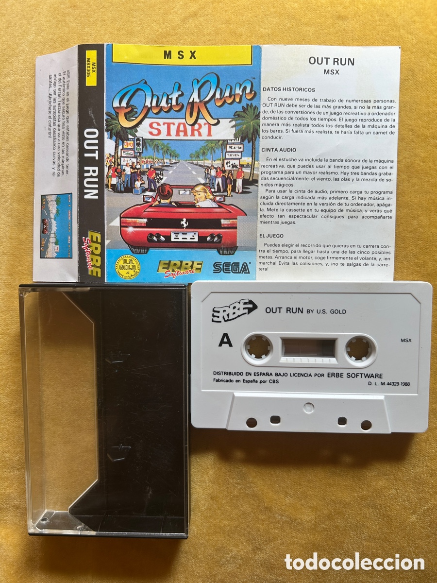 Videojuegos y consolas: Pack Msx Out Run/Uchi Mata - Foto 4