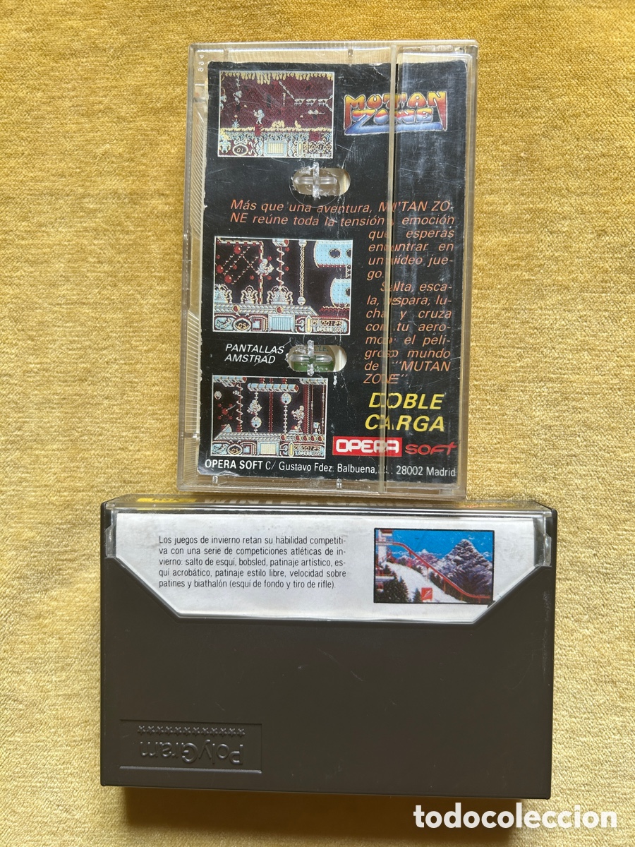 Videojuegos y consolas: Pack Msx MutanZone/WinterGames - Foto 2