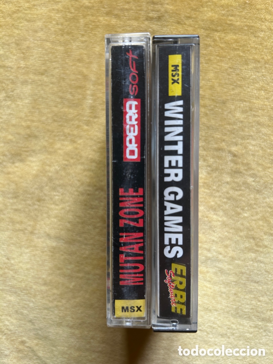 Videojuegos y consolas: Pack Msx MutanZone/WinterGames - Foto 3