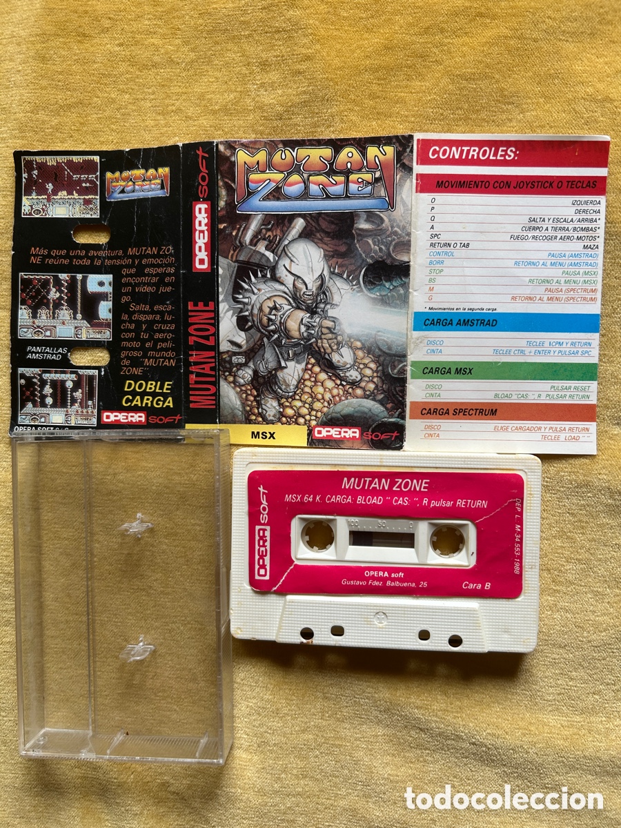 Videojuegos y consolas: Pack Msx MutanZone/WinterGames - Foto 4