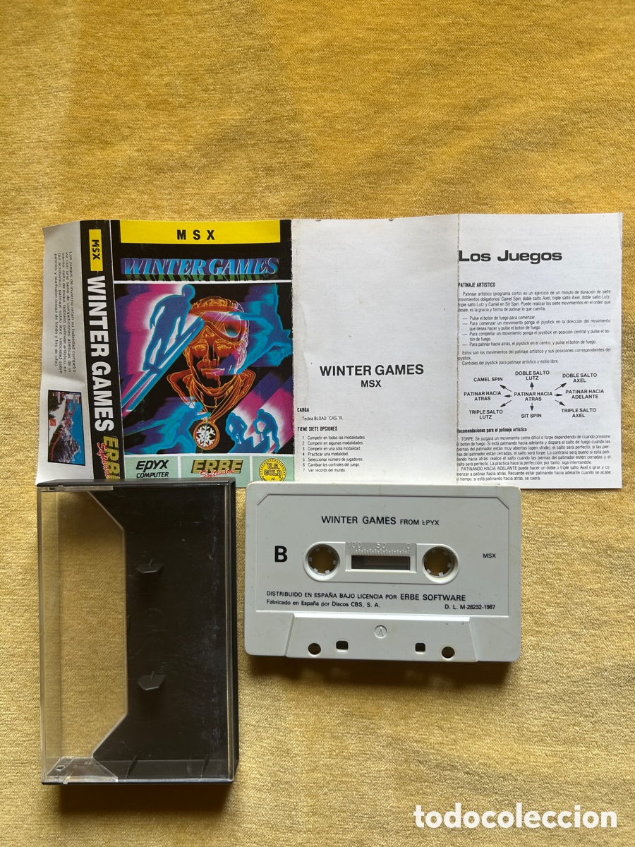 Videojuegos y consolas: Pack Msx MutanZone/WinterGames - Foto 5