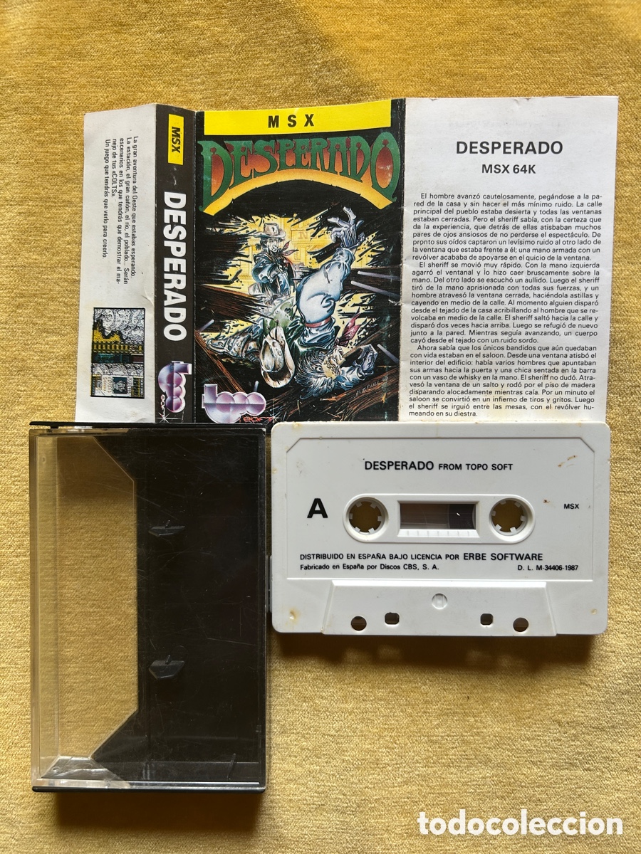 Videojuegos y consolas: Pack Msx 2 juegos TopoSoft - Foto 5