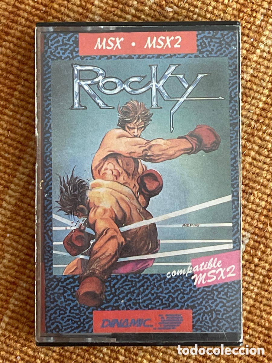 Videojuegos y consolas: [Dinamic] Rocky [MSX] - Foto 1
