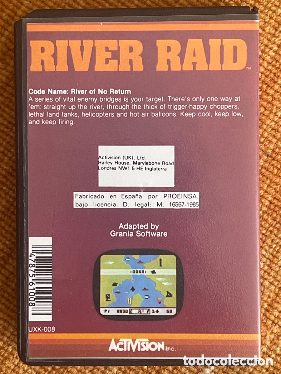 Videojuegos y consolas: [ActiVision] River Raid [MSX] - Foto 3