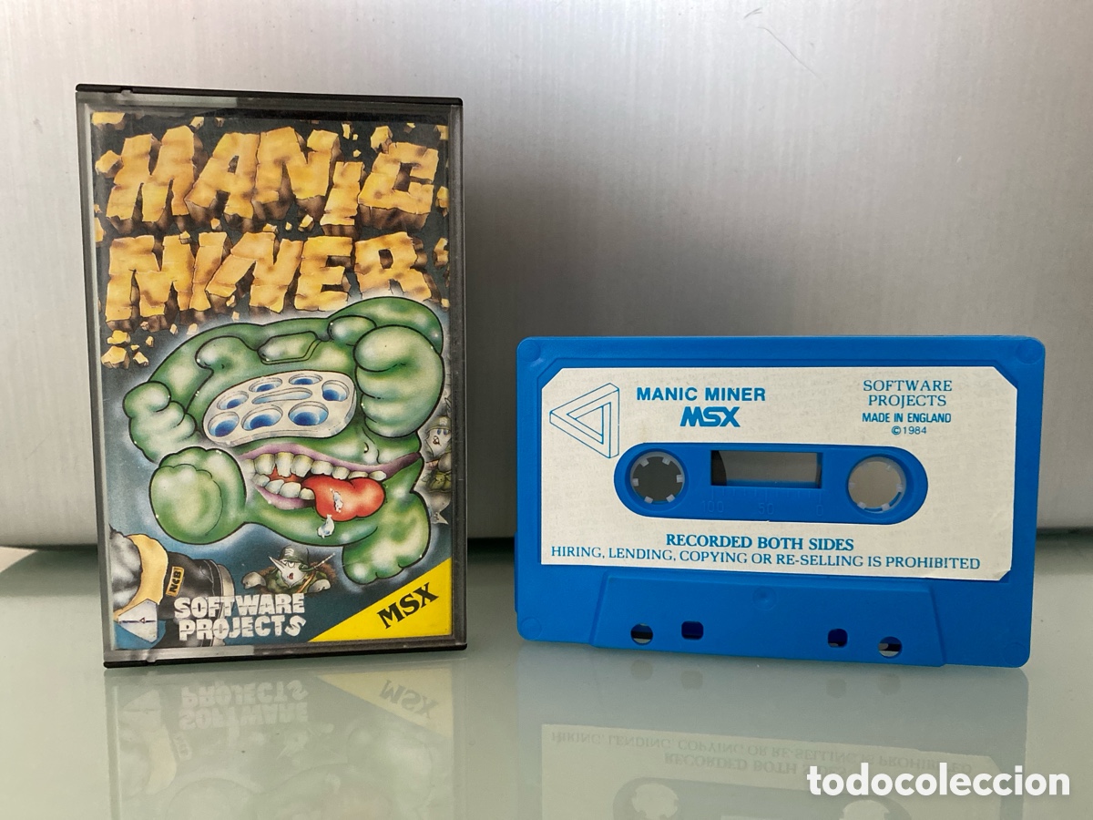 Videojuegos y consolas: MSX - Manic Miner (Software Projects) - Edicion Original importada de UK - Foto 1