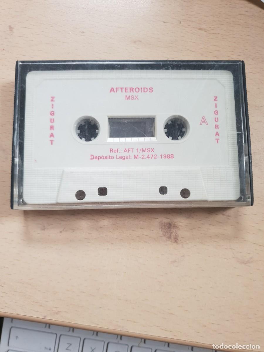 Videojuegos y consolas: Juego msx cinta cassette afteroids - Foto 1