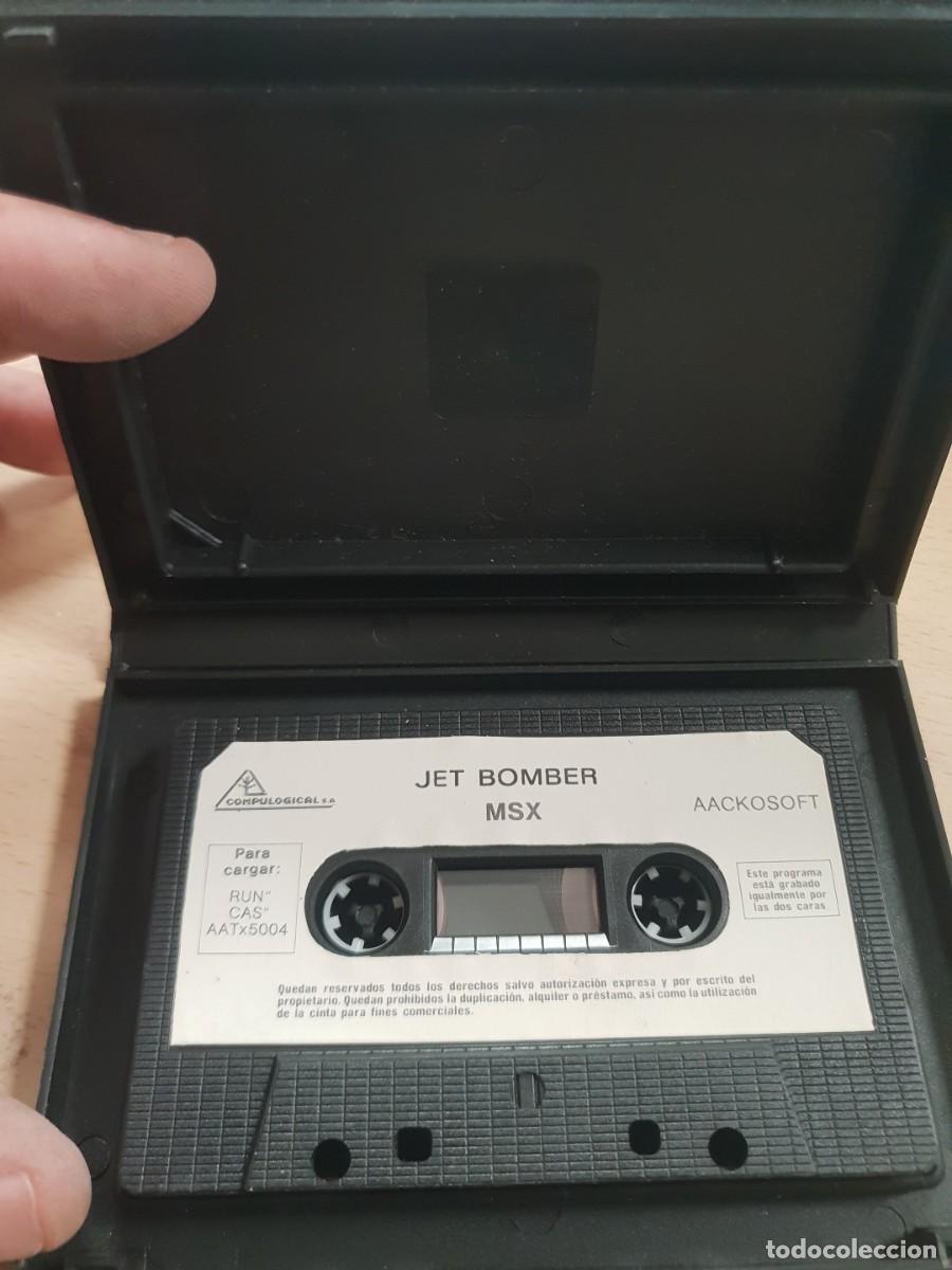 Videojuegos y consolas: Juego msx jet bomber cassette - Foto 3