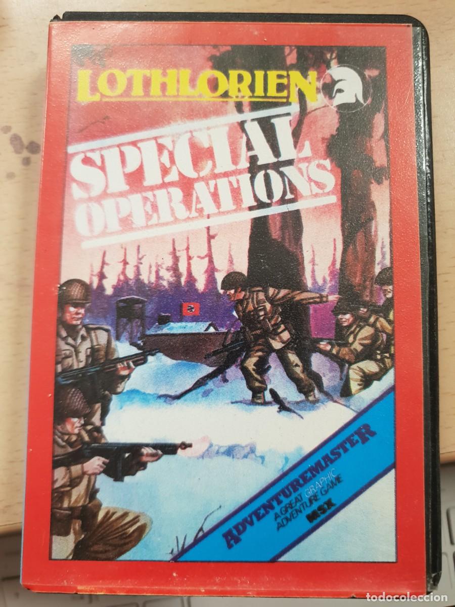 Videojuegos y consolas: Juego msx cinta cassette special operations - Foto 1