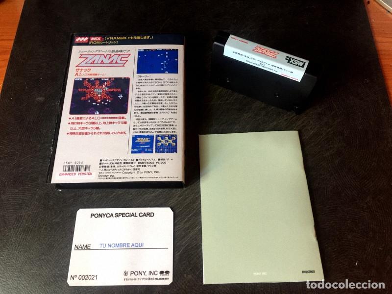 Videojuegos y consolas: MSX - Zanac Ex MSX2 Enhanced Version (OPL1 Suport) - Foto 2