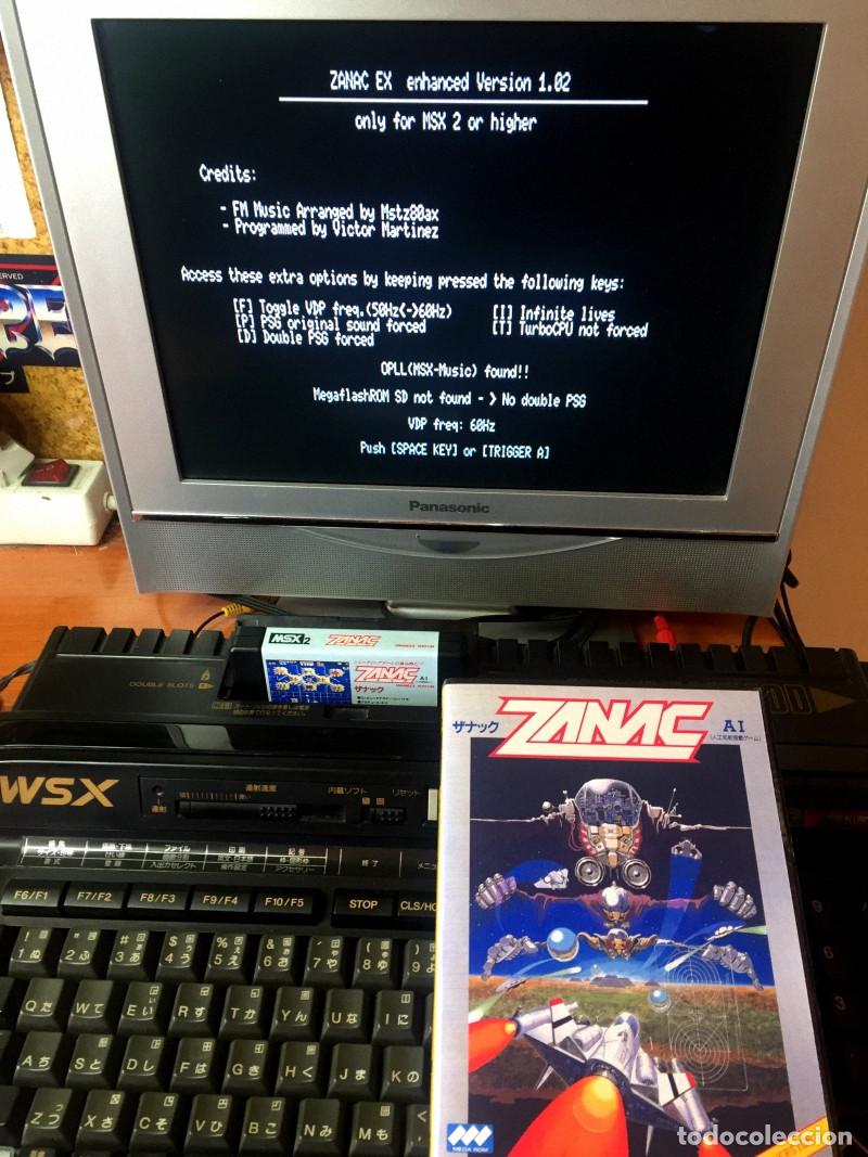 Videojuegos y consolas: MSX - Zanac Ex MSX2 Enhanced Version (OPL1 Suport) - Foto 5