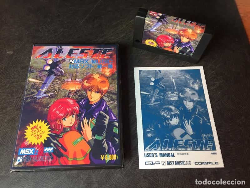 Videojuegos y consolas: MSX - Aleste MSX2 (Custom English Version) - Foto 1