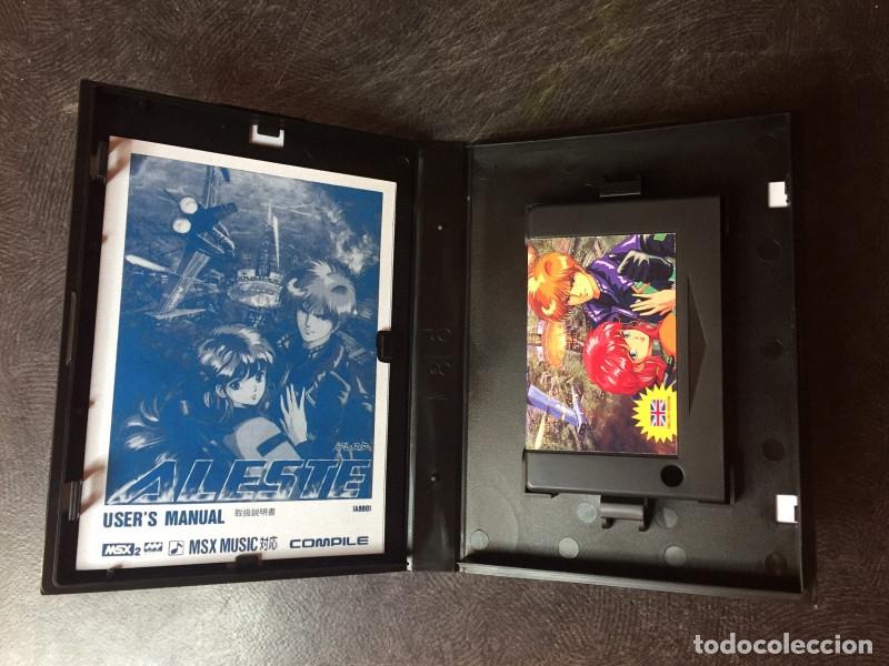 Videojuegos y consolas: MSX - Aleste MSX2 (Custom English Version) - Foto 3