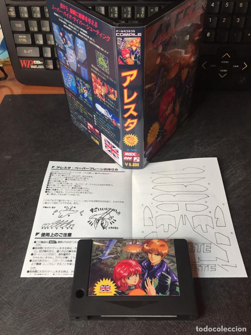Videojuegos y consolas: MSX - Aleste MSX2 (Custom English Version) - Foto 4