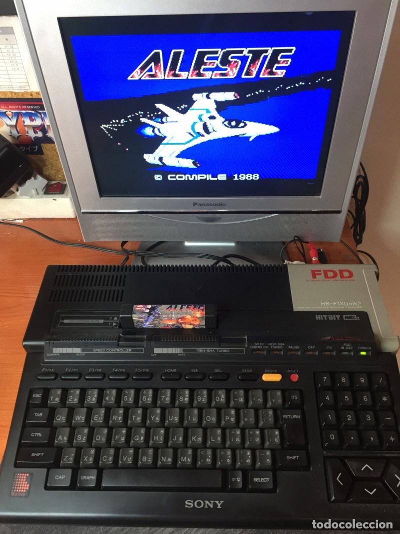 Videojuegos y consolas: MSX - Aleste MSX2 (Custom English Version) - Foto 5