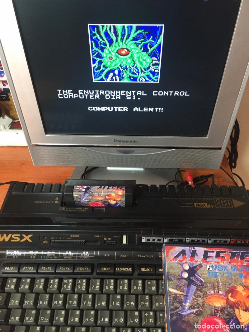 Videojuegos y consolas: MSX - Aleste MSX2 (Custom English Version) - Foto 7