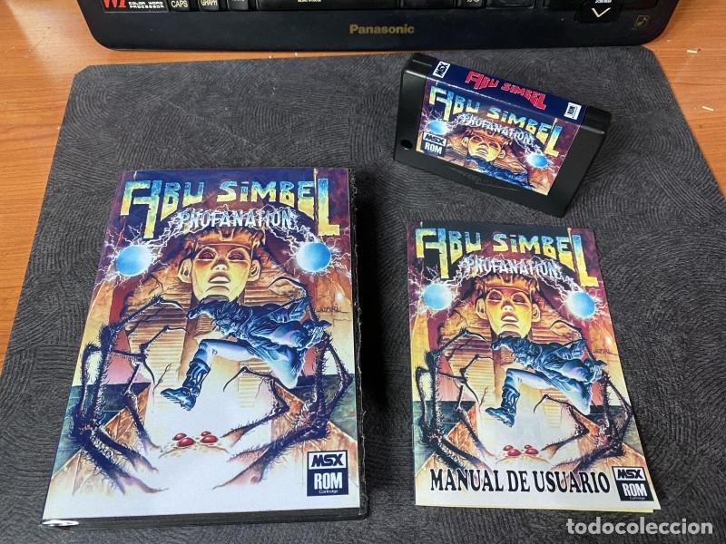Videojuegos y consolas: MSX - Abu Simbel Profanation (Custom ROM Edition) - Foto 1