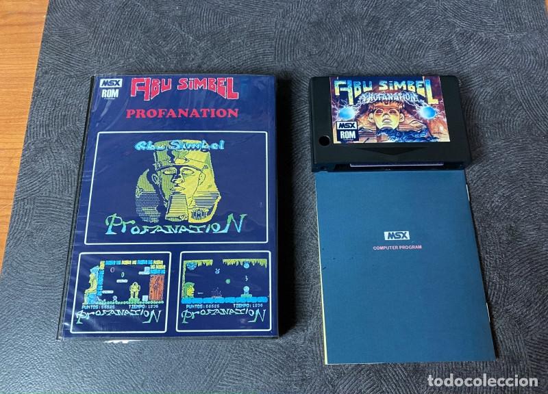 Videojuegos y consolas: MSX - Abu Simbel Profanation (Custom ROM Edition) - Foto 2