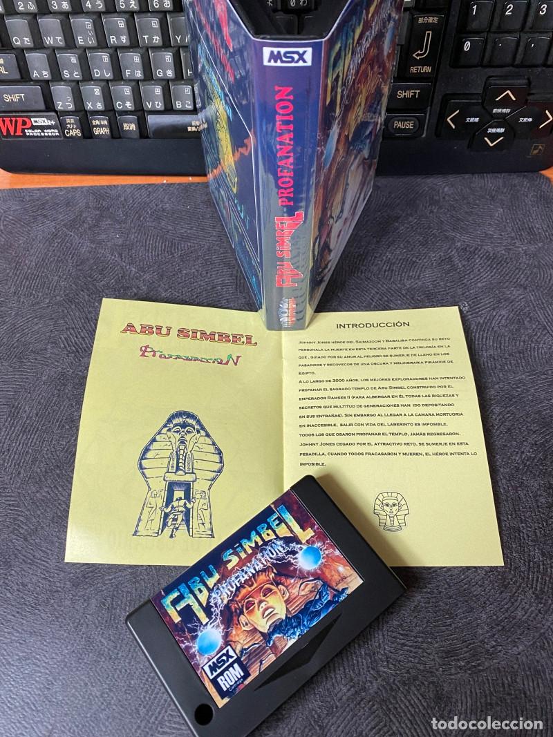Videojuegos y consolas: MSX - Abu Simbel Profanation (Custom ROM Edition) - Foto 4