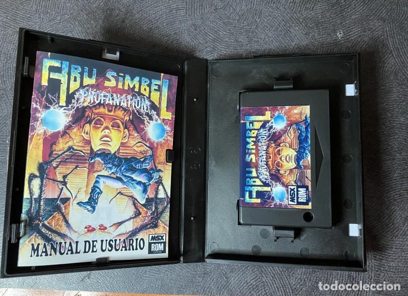 Videojuegos y consolas: MSX - Abu Simbel Profanation (Custom ROM Edition) - Foto 5