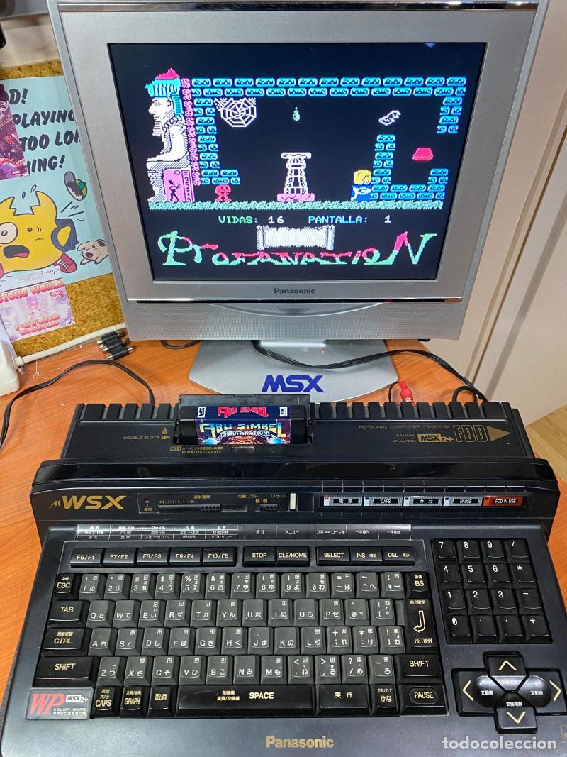 Videojuegos y consolas: MSX - Abu Simbel Profanation (Custom ROM Edition) - Foto 7