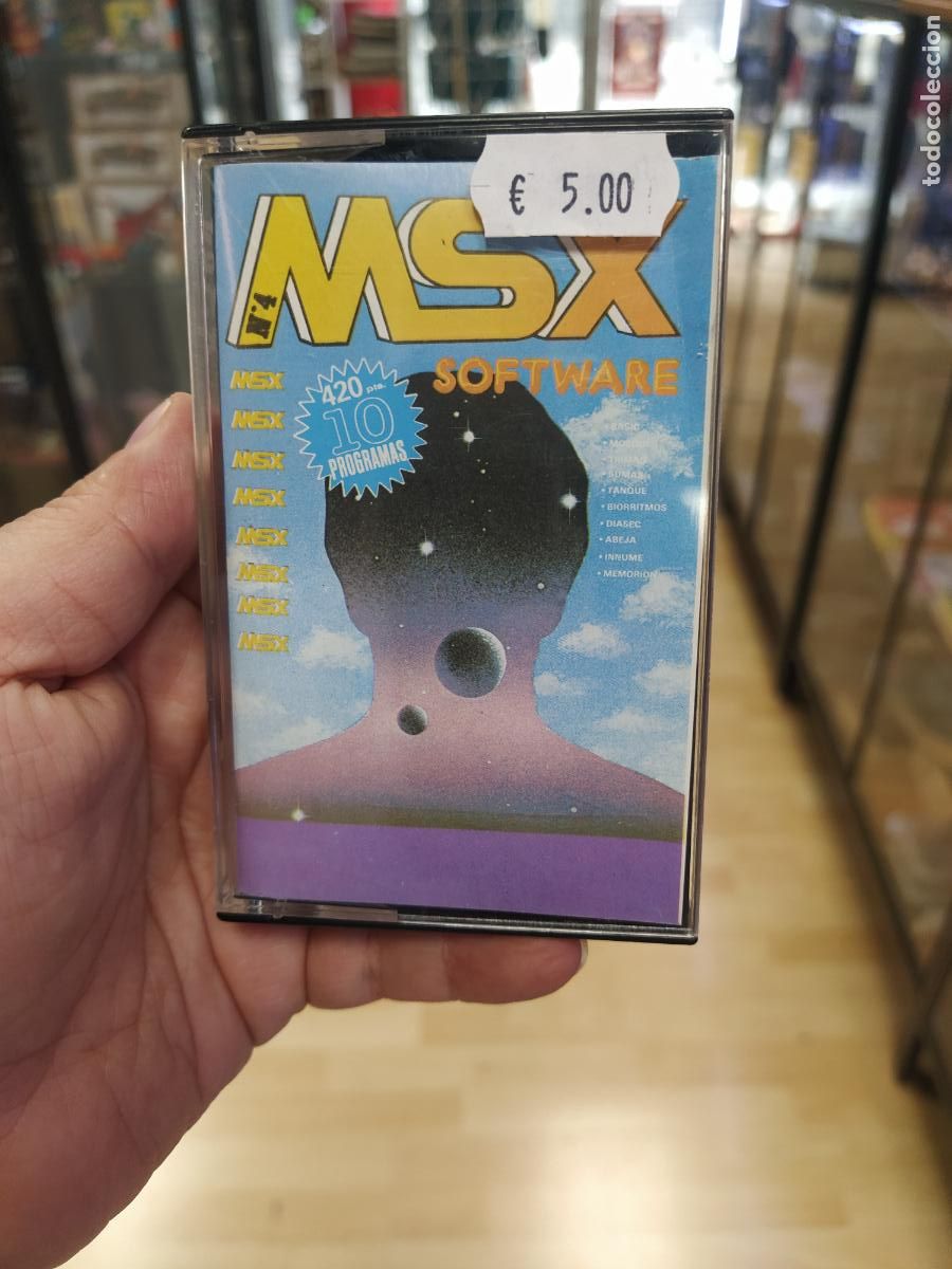 Videojuegos y consolas: MSX SOFTWARE NUM 4 Juego casete MSX VIDEOJUEGO - Foto 1