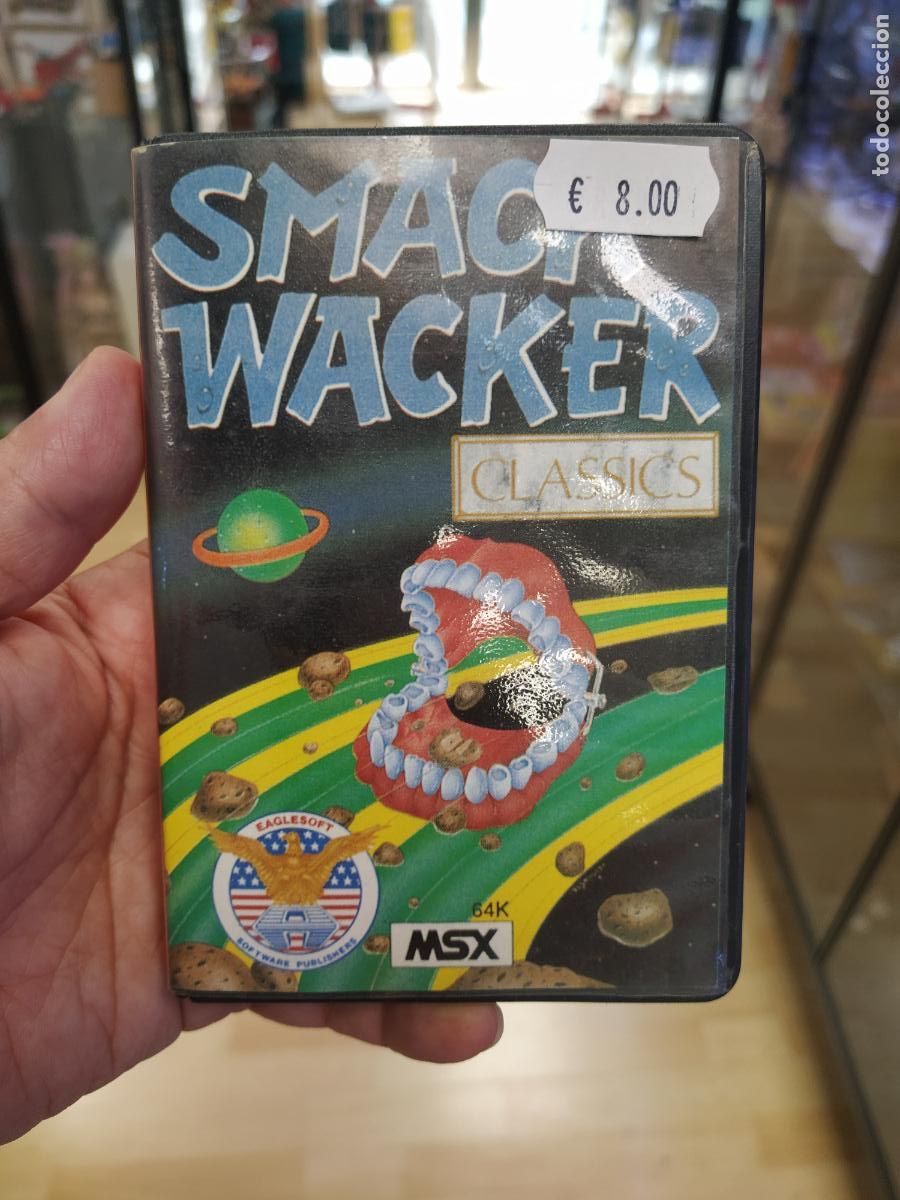 Videojuegos y consolas: SMACK WACKER MSX JUEGO VIDEOJUEGO - Foto 1