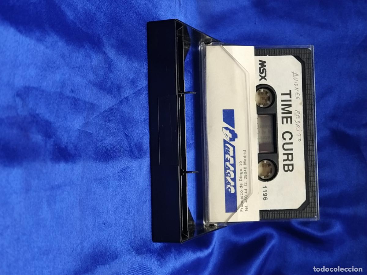 Videojuegos y consolas: time curb msx videojuego casete - Foto 4