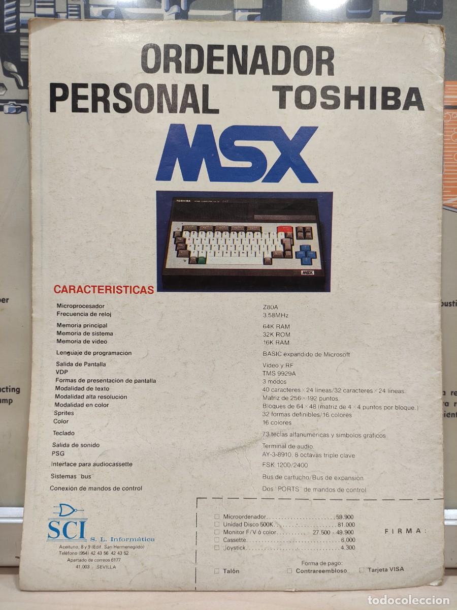 Videojuegos y consolas: Revista MSX software n 2 - Foto 2