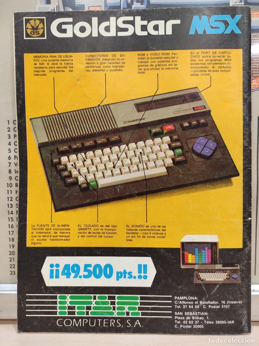 Videojuegos y consolas: Revista MSX magazine n 4 - Foto 2