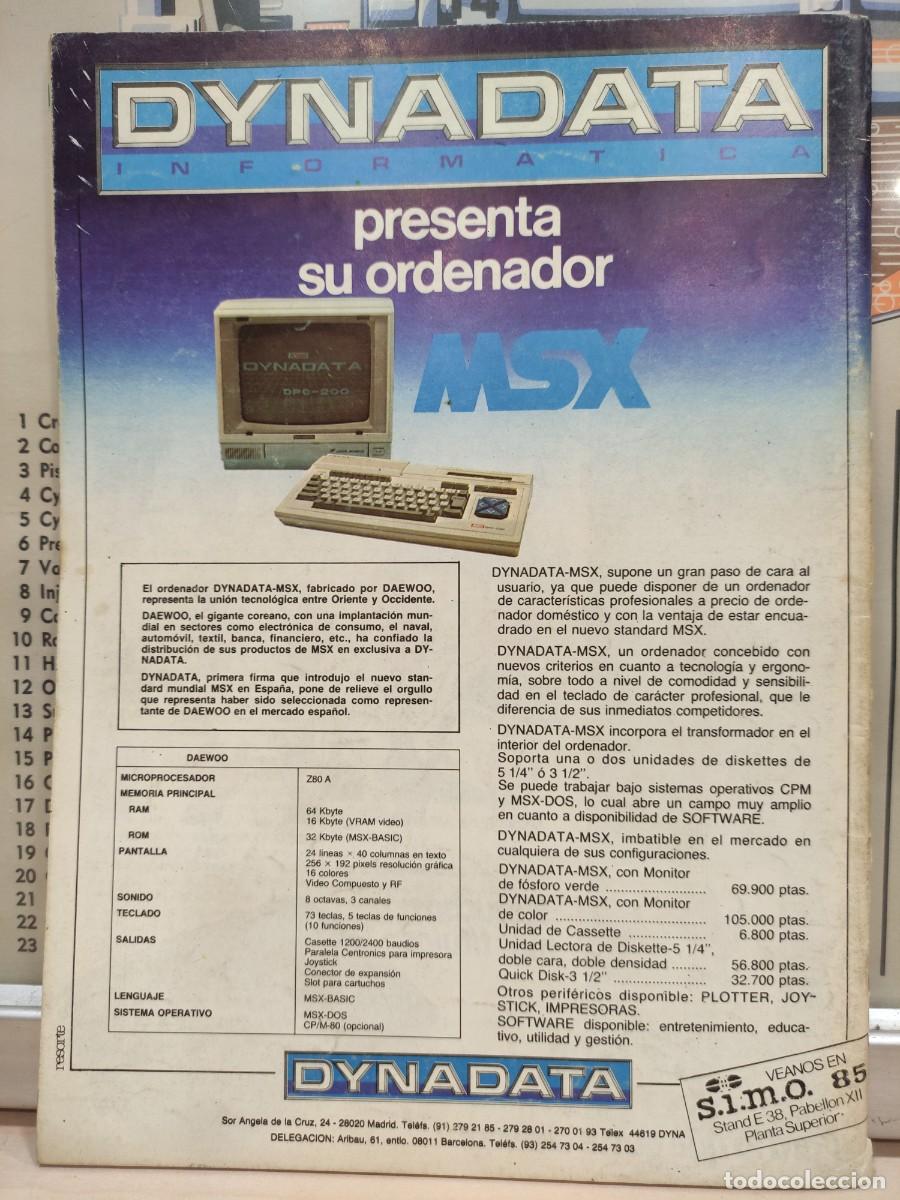Videojuegos y consolas: Revista MSX magazine n 7 - Foto 2