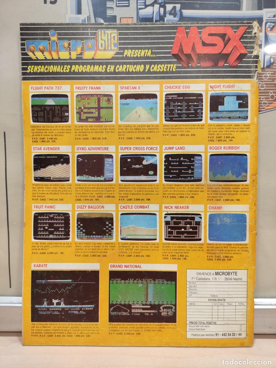 Videojuegos y consolas: Revista MSX magazine n 9 - Foto 2