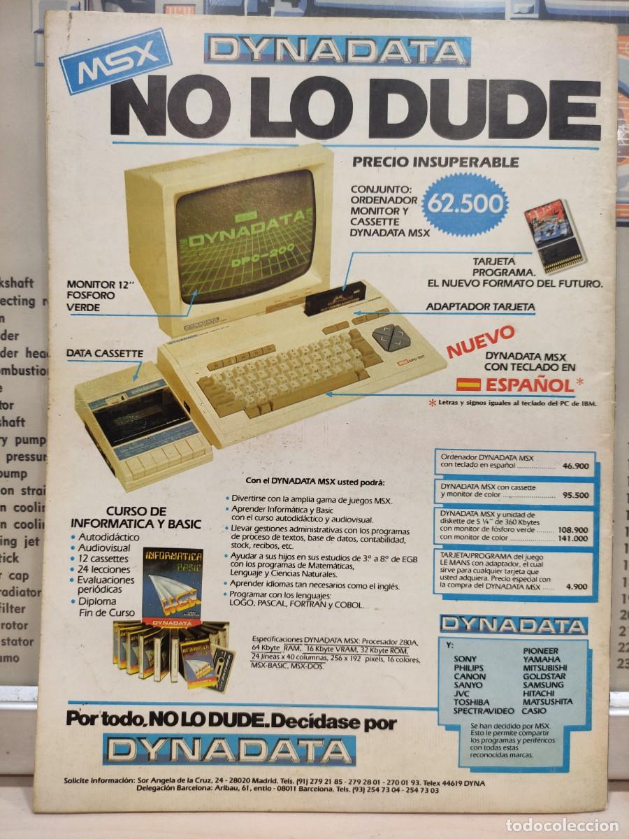 Videojuegos y consolas: Revista MSX magazine n 11 - Foto 2
