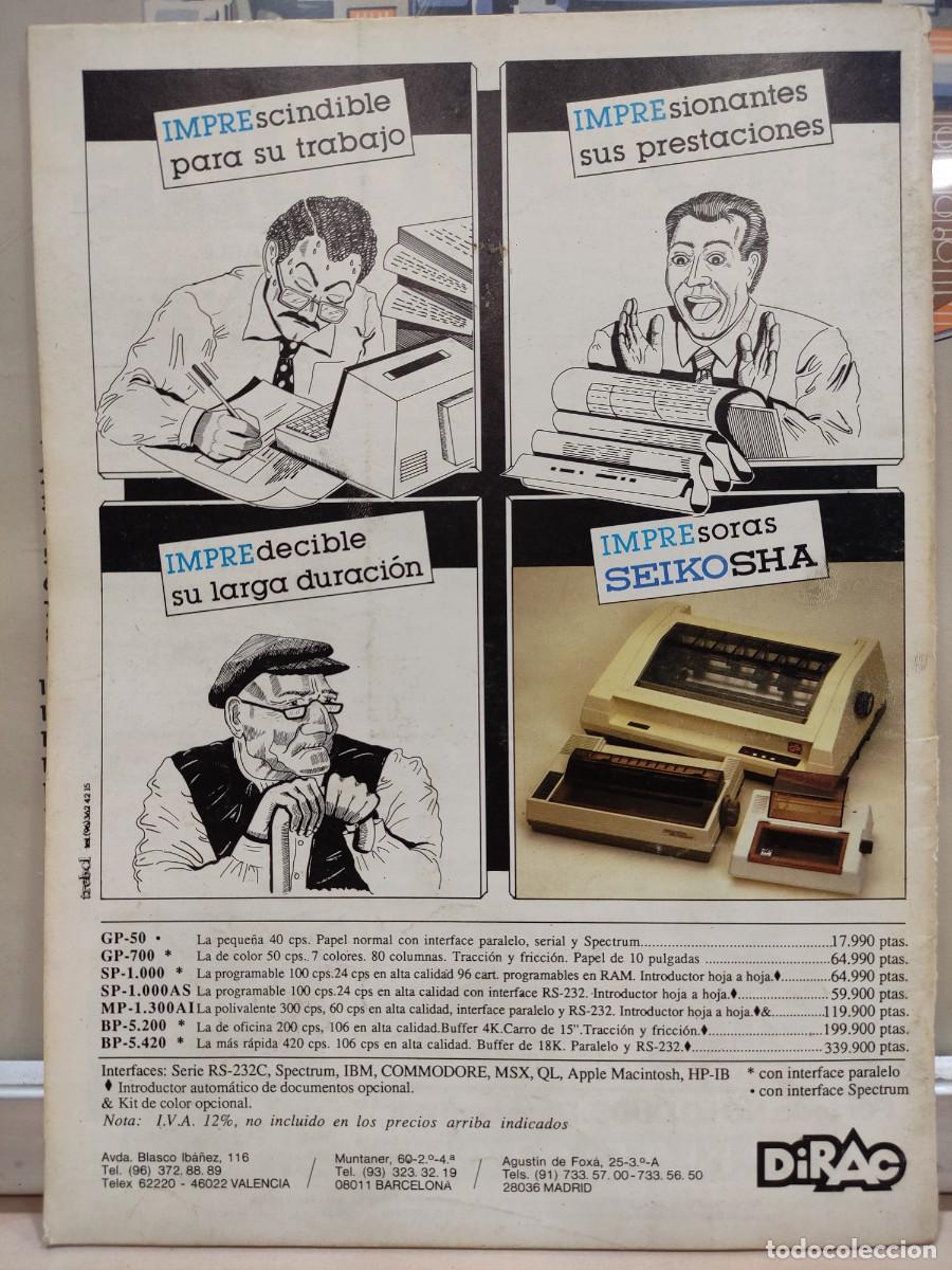 Videojuegos y consolas: Revista MSX magazine n 14 - Foto 2