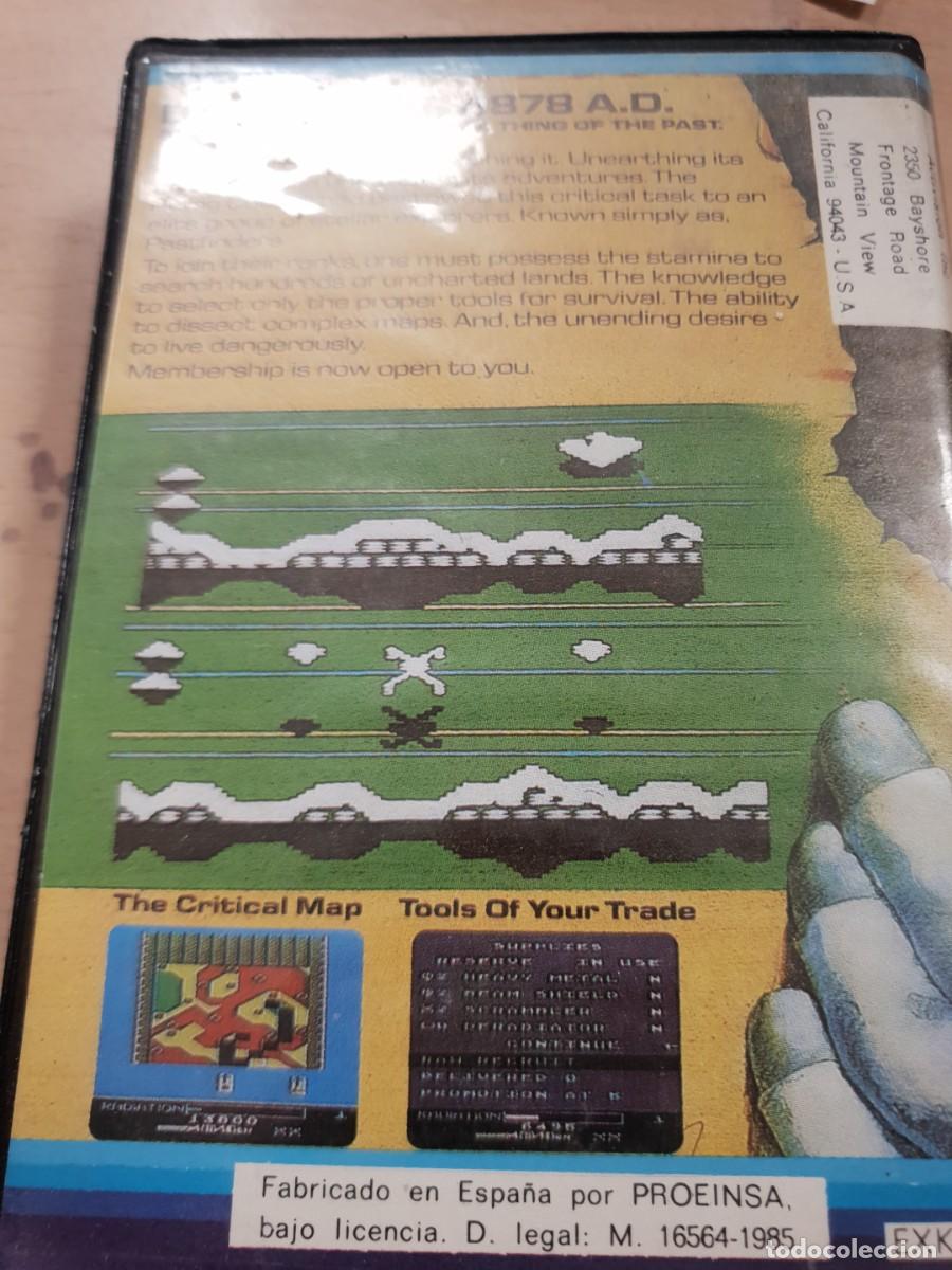 Videojuegos y consolas: Juego msx cinta cassette pastfinder - Foto 2