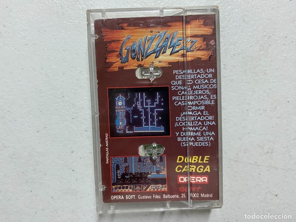 Videojuegos y consolas: GONZZALEZZ de OPERA SOFT - VIDEOJUEGO MSX - Foto 2