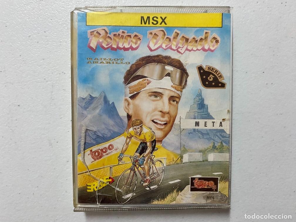 Videojuegos y consolas: PERICO DELGADO de TOPO SOFT - VIDEOJUEGO MSX - Foto 1