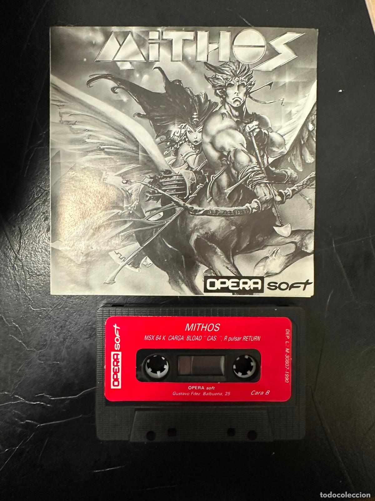 Videojuegos y consolas: JUEGO CASSETTE. MSX. MITHOS. OPERA SOFT - Foto 4