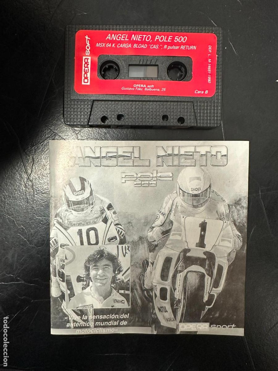 Videojuegos y consolas: MSX ANGEL NIETO POLE 500 MSX - Foto 3