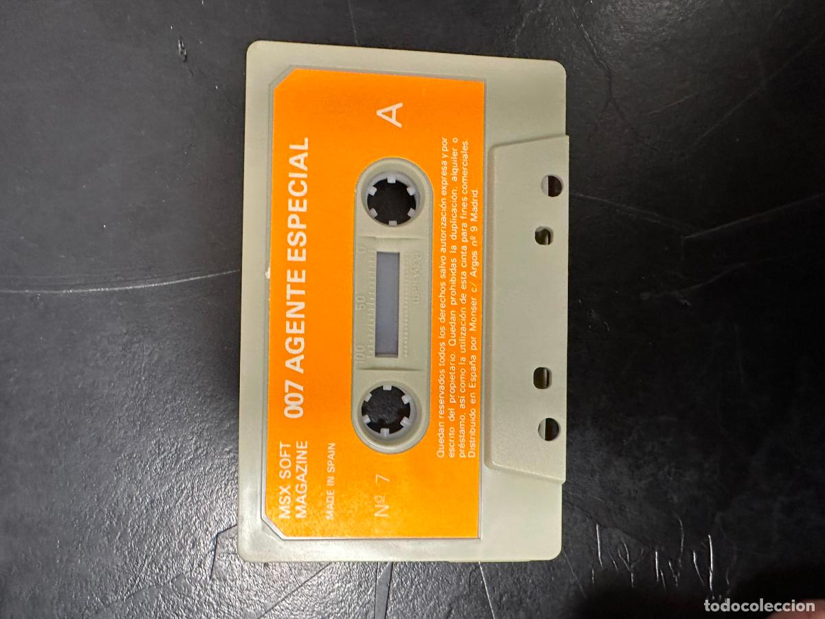 Videojuegos y consolas: MSX CASSeTE 007 AGENTE ESPECIAL - Foto 3